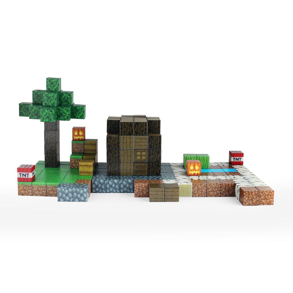 Pixel World Magnetic Building Block Assembly Toy Decompression Children'S Educational Toys 25Mm Size