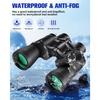 20x50 High Powered Binoculars for Adults, Clear Durable Binoculars for Bird Watching Sightseeing Wildlife Watching Travel Hunting Football Games