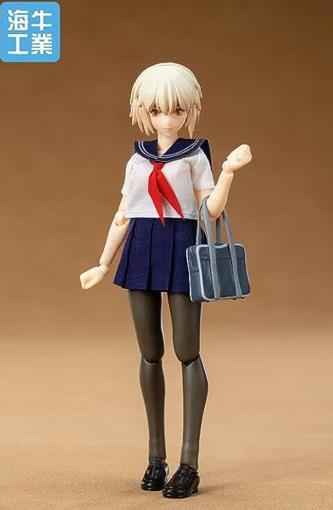 Kaigyu Kogyo Figure Base Scale 16cm 2023 Uniform World Series 3D Cute Girl 1/12 [Item]