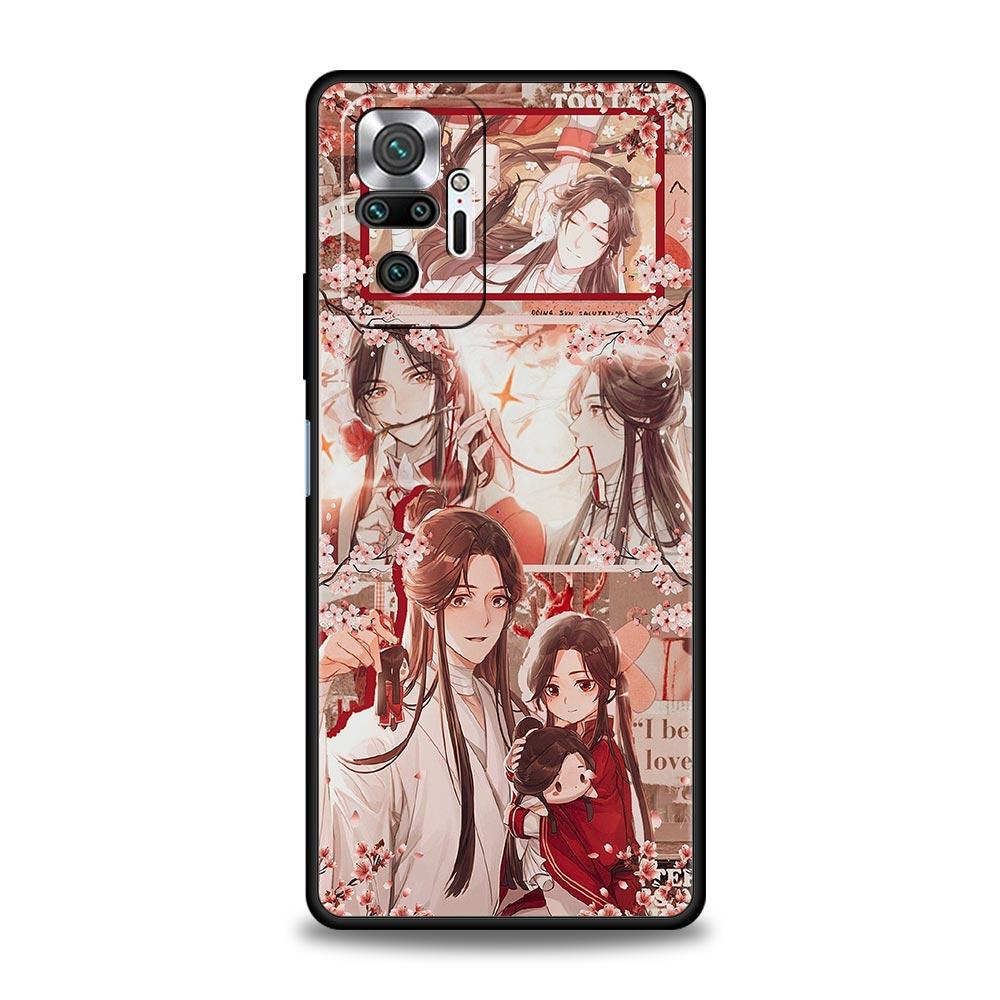 Phone Case Cover for Redmi 14C 10C Note 15 14 13 12 10 11 Pro Plus K40 5G Soft TPU Shockproof Fundas Heaven Official’s Blessing