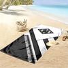 Large Beach Towel with Borussia Monchengladbach Club Crest, Quick Dry Microfiber, Soft and Durable, for Beach Pool Travel