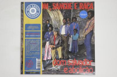 LP Record DOM SALVADOR E ABOLIO  Som Sangue E Raca Blue VINYL MAR004BBLUEVINY Mad About Recor 2024 Portugal Obi World Music Used