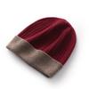 Soft Cashmere Autumn and Winter New Style Unisex Casual Ear Protection Color Matching Hat Fashionable Knitted Hat