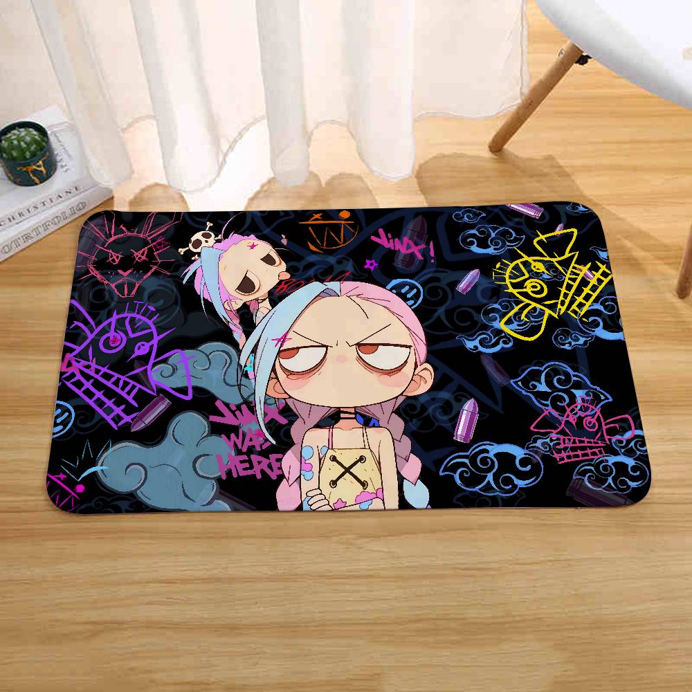 Cool J-Jinx Floor Mats Home Laundry Rug Carpet For Living Room Decor Lounge Area Anti-slip Foot Mat Entrance Doormat
