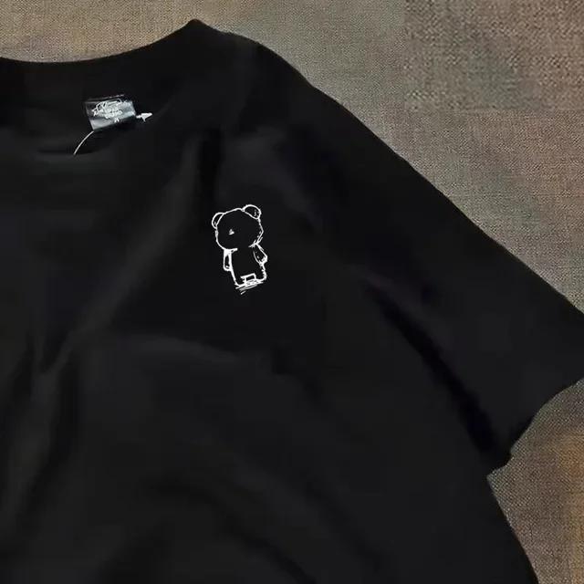 Sommer Schwergewicht Reines Baumwoll Kurzarm T-Shirt Herren Amerikanische Mode Ins Lässig Lockeres Oberteil Mode Einfaches Baumwoll T-Shirt