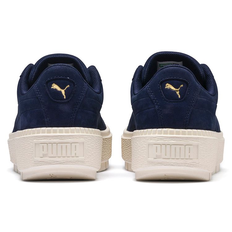 Puma Platform Trace Low Top Sneakers Women Sneakers Navy-Blue 369642-03
