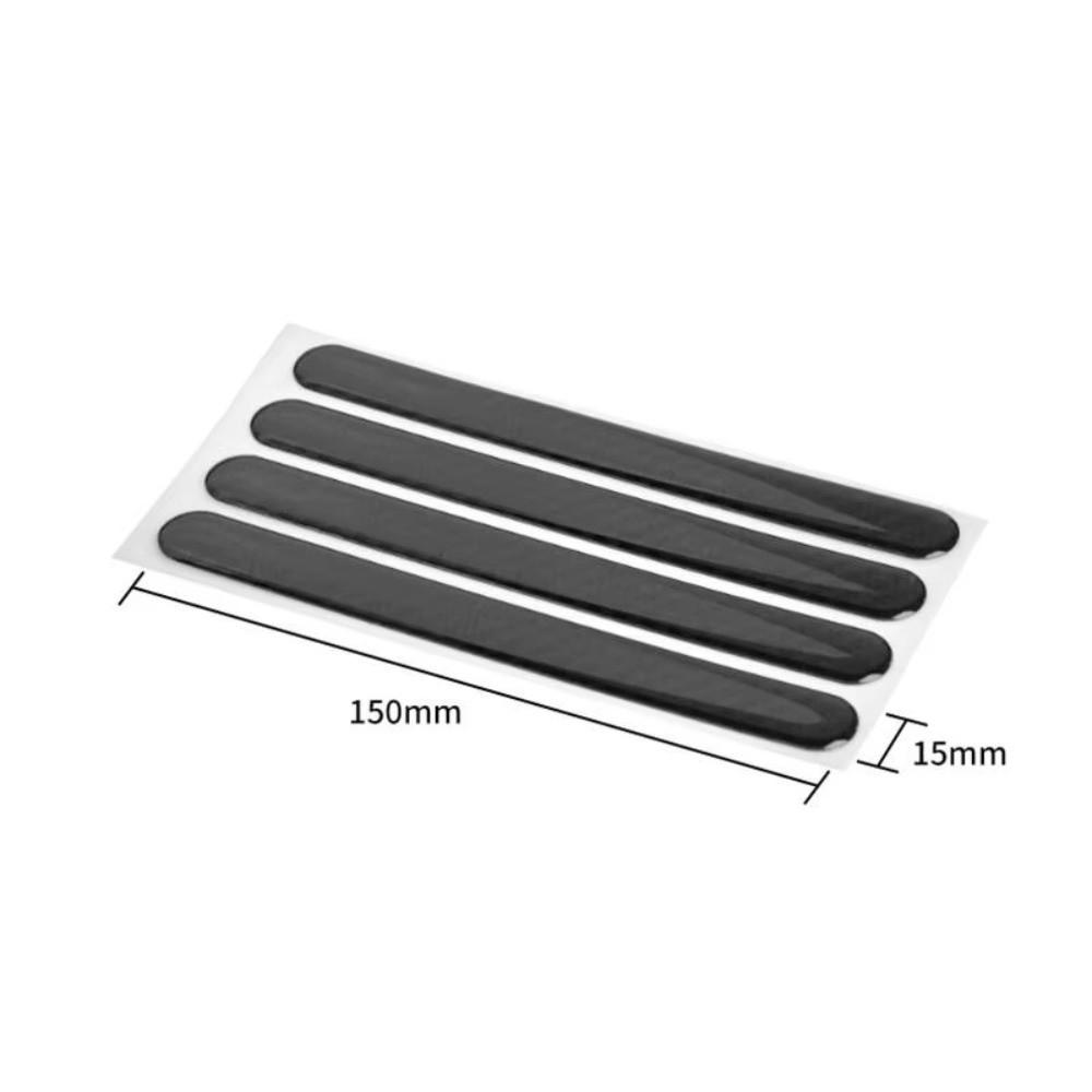 4pcs Wear-Resistant Paddle Balance Sticker Pickleball Racket Weighting Strips Protect Paddle Head