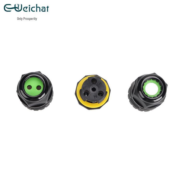 M16 Waterproof 2-Pin Inline Connector for Outdoor Lighting