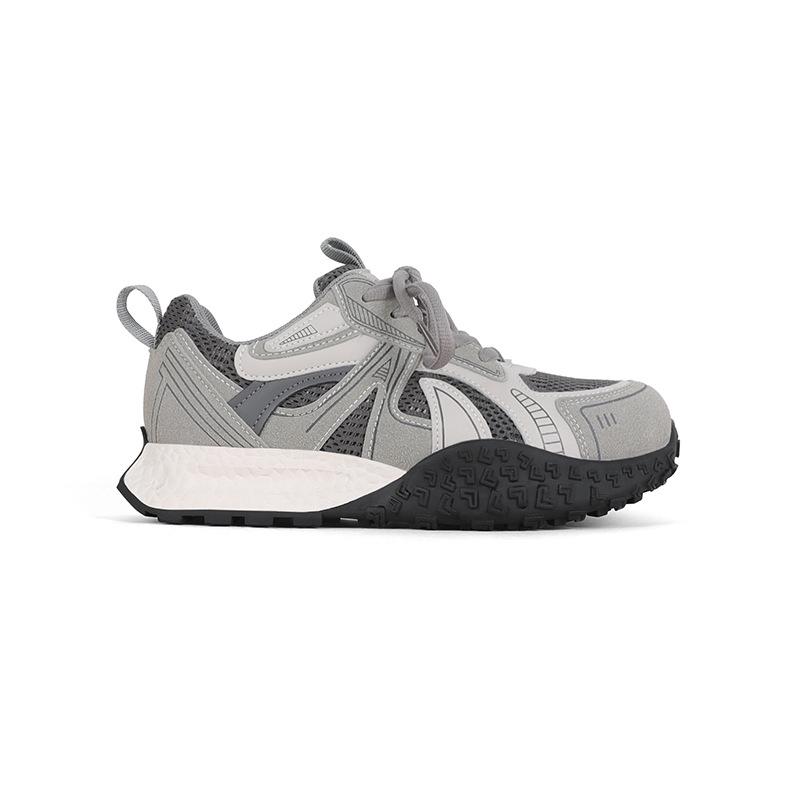 Cowhide version~ Su Yinyin retro platform dad shoes women's 2025 spring mesh breathable casual Dexun sports shoes