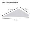 Thick Disposable Icing Bags: Large, Medium, Small - Cake, Cream, and Baby Food Decorating Tools