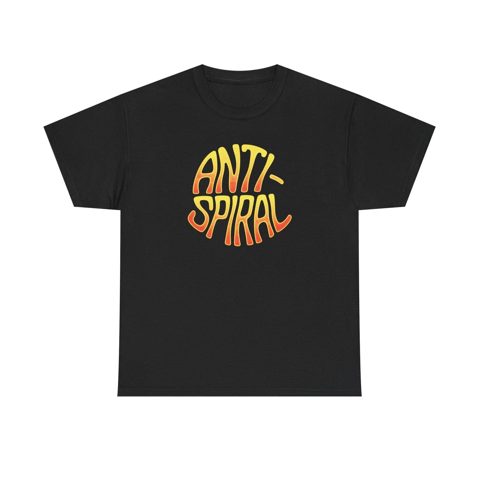 

Anti Spiral Unisex Tee, New Meme Graphic Shirt 4XL