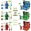 Phantom Ninja Boy Educational Building Blocks - Empire Energy Assembly 1st Street Arcade Toy