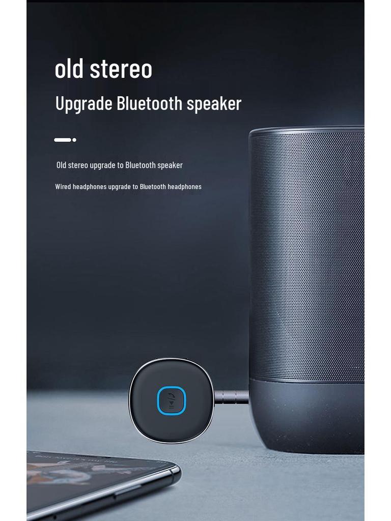 J33 Car Bluetooth Audio Receiver: Lossless Sound Quality, Dual Connectivity, Plug & Play.