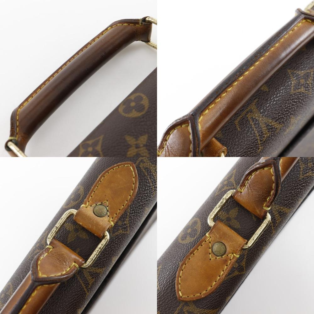 Louis Vuitton Conseiller Business Bag M53331 Briefcase Brown Monogram Canvas Mens Used