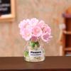 [JN] 1/12 Dollhouse Flower Miniature Flower Vase Model Doll Home Potted Plants Decor Toy Micro Landscape Plant