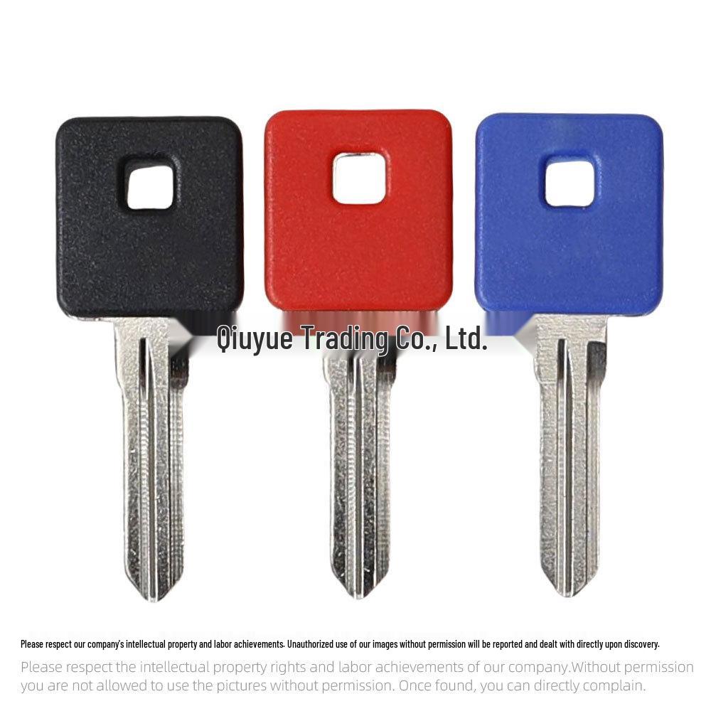 

Заготовка ключа для мотоцикла Harley для XL883, XL1200, X48, X72 B-Left червоний