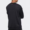 adidas Sweatshirts Men's Black Crew Neck Moderate Regular FM5341-