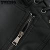Spring and Autumn Women's Leather Jacket Short Jacket Slim Thin Section Leather Jacket Ms. Biker Clothing