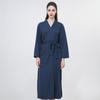 European American Style Women's Quick-Dry Absorbent Summer Waffle Bathrobe