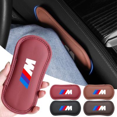 1 Unidad Almohada de Cuero para Coche Almohadilla para Rodilla de Coche Elástica Espuma Viscoelástica Almohadilla para Pierna Para M E34 E36 E60 E90 E46 E39 E70 F10 F20 F30 X5 X6 X1 M3 M5 M6 E71 F01 F02 F87