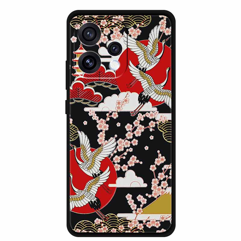 3D Emboss Case For Oppo Reno15 5G Phone Case Reno 15 Coque Flowers Silicone Soft Back Cover For Oppo Reno 15C 5G 2025 Case Funda