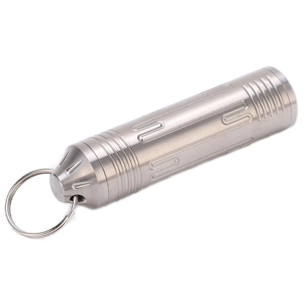 TLSC005 Cylindrical Sealed Pill Bottle Antirust Waterproof Outdoor Sealed Medicine Bottle Container
