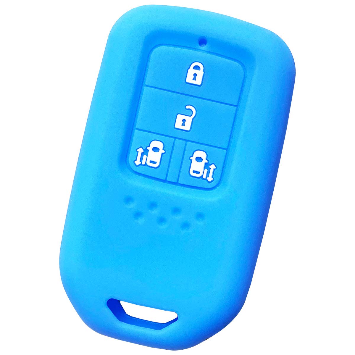 [IKT] Smart key silicone cover for Honda vehicles, 4 buttons синий