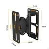 Speaker Wall Mount Ceiling Heavy Duty Loudspeaker Mounted Holder Bracket for Meeting