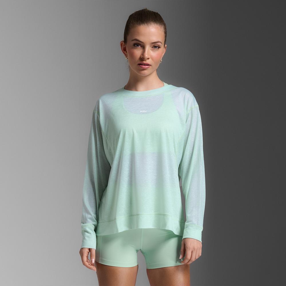 Tutaimjeuyu (Women'S) Re Light Long Sleeve Tee _Wr7282Adgm-Wht