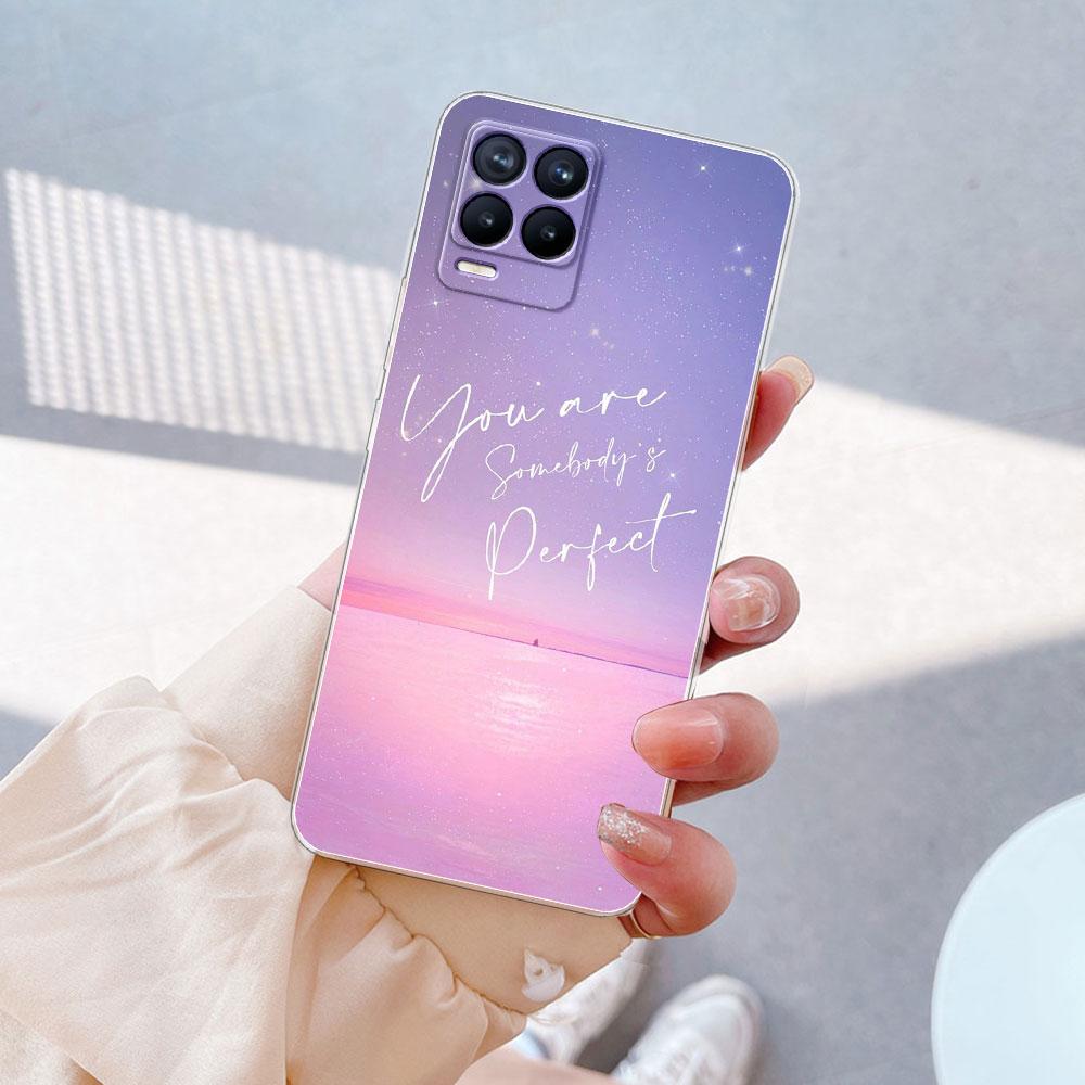 For Realme 8 Case Clear Soft Silicone Protective Phone Cover For Realme 8 Pro Cases Coque For OPPO Realme 8 8 Pro Bumper Fundas