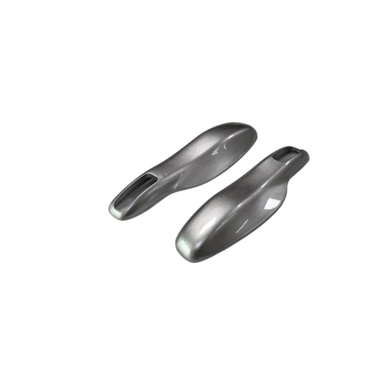 Glänzende Silberfarbe Fernschlüssel Schutzhülle Schlüsselklingen Für Porsche Cayman Cayenne Carrera 911 / 997 Panamera 970 Boxster 981
