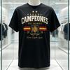 2026 Spain Fashion Print Champion Two Stars Graphics Unisex Tshirt Unisex Cotton Fashion Football Champion Commemorate Tshirt