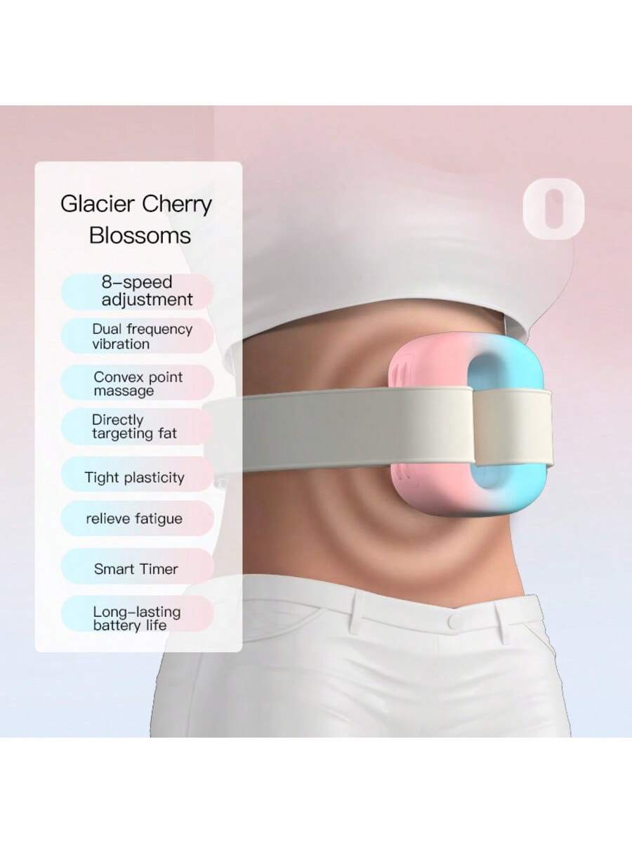 

2026 Fascia Ring Professional Grade Rechargeable Vibration Fat Burning Massage Ring Waist Abdomen Fat Rechargeabl