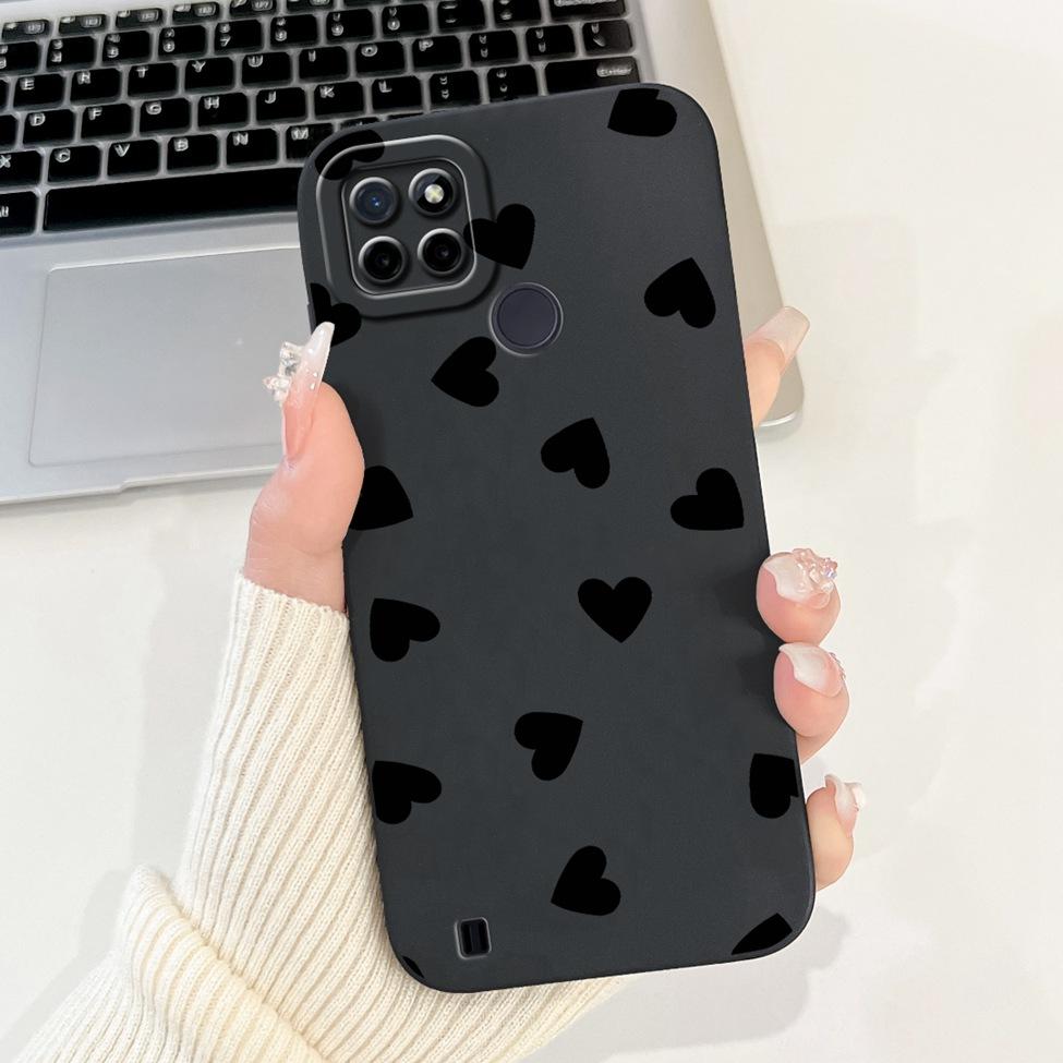 For Realme C21Y RMX3261 RMX3263 C25Y RMX3269 Cover For Realme C21Y Case Cute Cat Funny Cool Fashion Silicone Shockproof Bumper