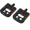 Bicycle Pedals Universal Waterproof High Strength Aluminum Alloy Folding Bike Pedal With Anti Skid Nail