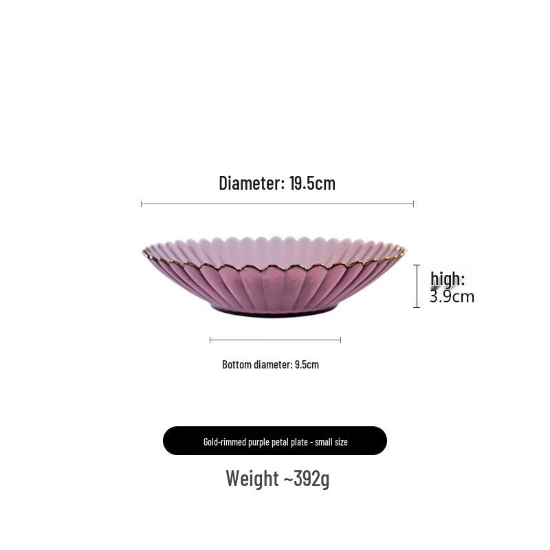 Di Ruien Vergoldete Glasservice-Kollektion
