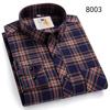 Flanell-Plaidhemden für Herren Klassischer Stil Langarm Umlegekragen Freizeitkleidung Täglicher Gebrauch Pflegeleicht Weiches Material Hemden