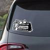 Auto Stickers Ik Rijd Waar De Wolf Bang Is Waterdichte Vinyl Stickers Auto Carrosserie Raam Decor Motorhelm Stickers SH32