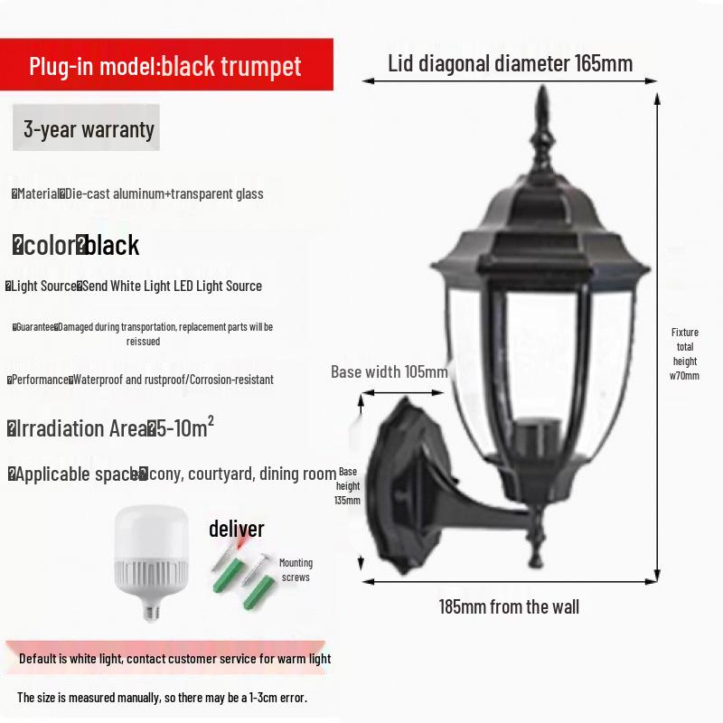 

Античний вуличний настінний світильник для вілли в європейському стилі (Шестикутний) Yuantao Factory