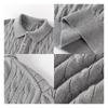 Men's Trendy 2025 High-End Knitted Polo Shirt - Short Sleeve, Breathable, Summer Collared Casual Wear