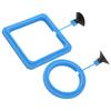 Fish Feeding Ring Safe Aquarium Fish Floating Food Feeder with Strong Suction Cup for Fish Tank
