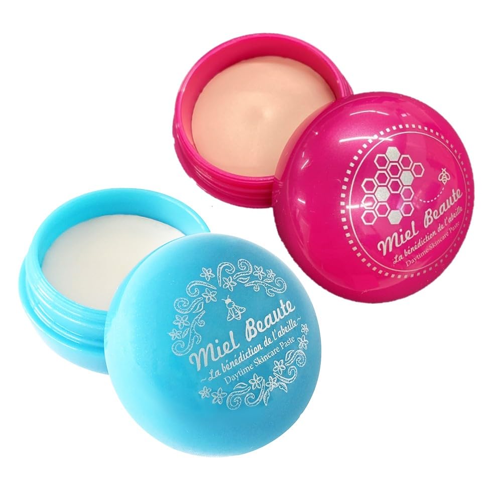 

Official [Miel Beaute] Skincare Paste Mini Duo Pink Vanilla 2-Pack Makeup Base Makeup Primer Transparent Makeup Primer for 50s Makeup Primer for 40s