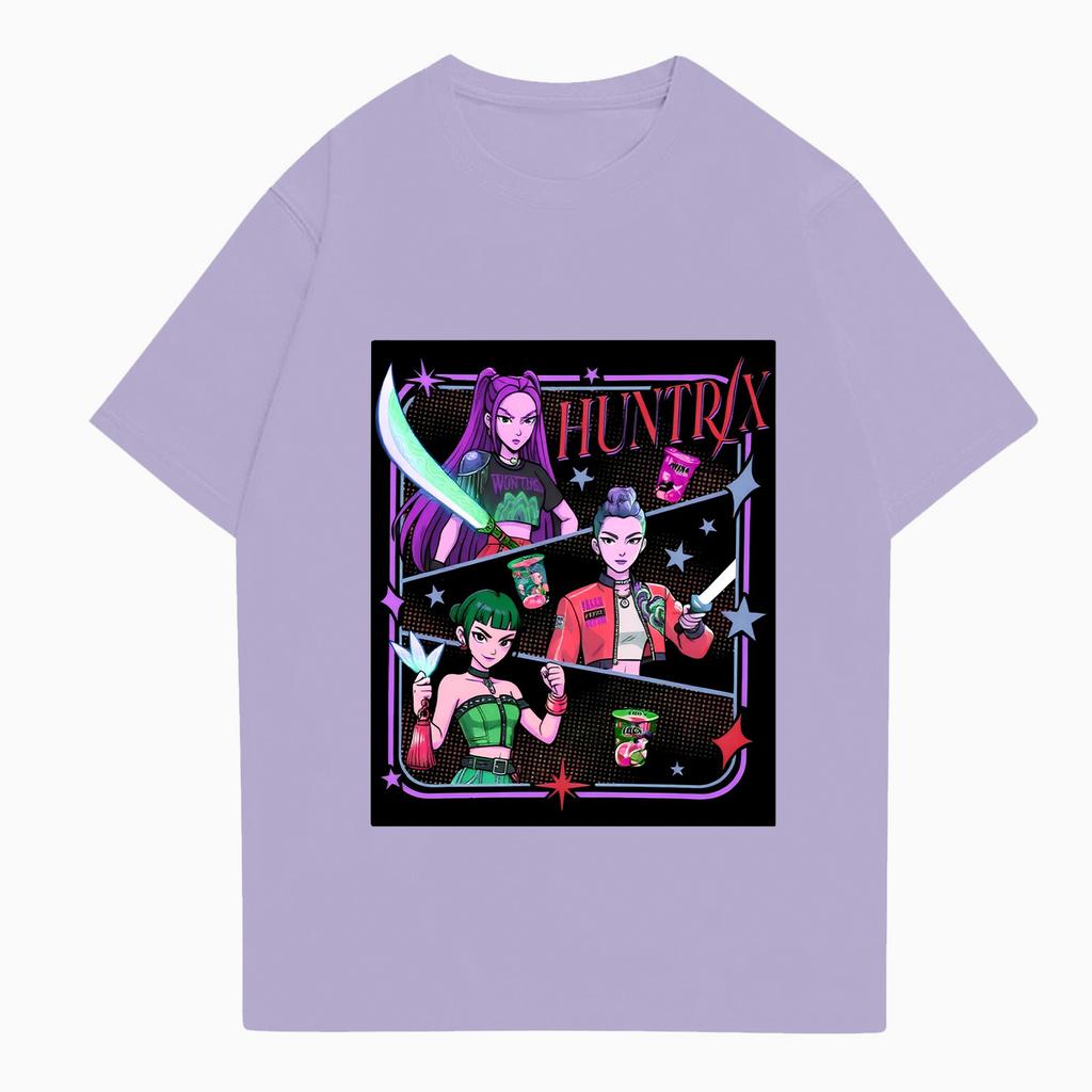 Kid's Anime Printed Short Sleeved T-shirt