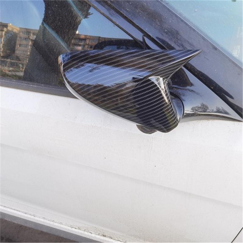 Hyundai Genesis 11-15 Carbon Fiber Rearview Mirror Turn Signal Devil Horn Ear Shell