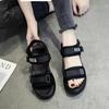 Fashion Trendy Sports Sandals 2024 Summer New Versatile Breathable Thick Sole Slope Heel Beach Women's Sandals Zapatillas De Deporte