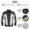 Mens Mesh Motorcycle Riding Jacket Ventilated Protective Biker Gear Black Yellow Orange