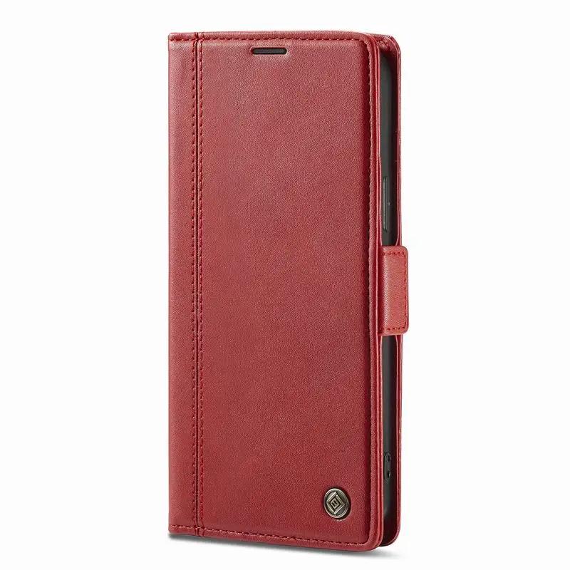 Magnetic Flip Leather Case For iPhone 16 15 14 13 12 Pro Max 11 X XS XR 7 8 Pro Plus Max Mini SE Book Card Slot Wallet Cover