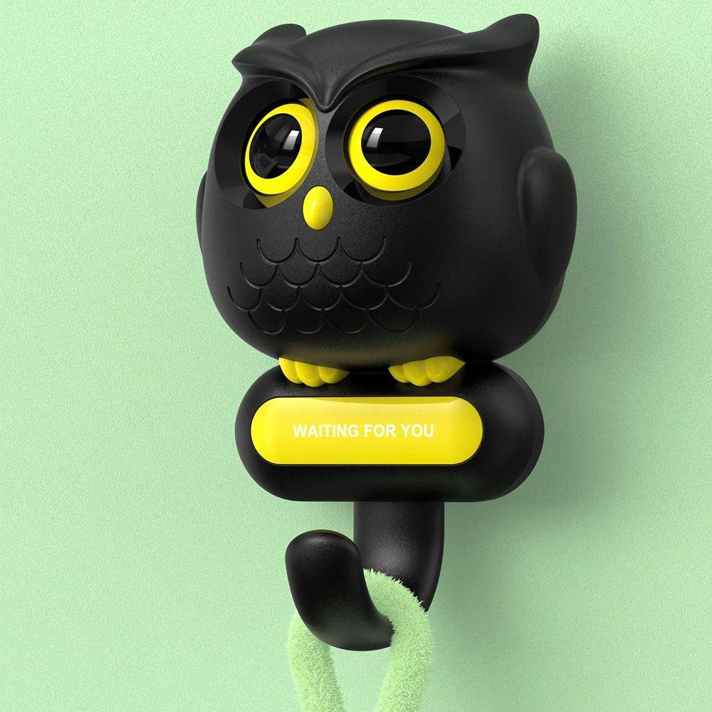 Key Holder Hooks Owl Blink Hook Free Punching Storage Rack New Animals Wall Hanging Hook