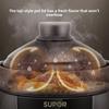 For Stewpot with 4L Capacity High Temperature Resistance and Ceramic Inner Pot for Soup Multifunctional Cooker