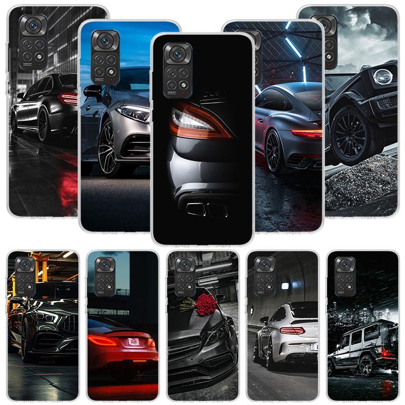 Sport Car C63 E63 S63 G63 Phone Case For Xiaomi Redmi Note 13 14 15 Pro Plus 12S 12 14S 11S 11E 10 10S 11 11T 5G 4G Cover Coque